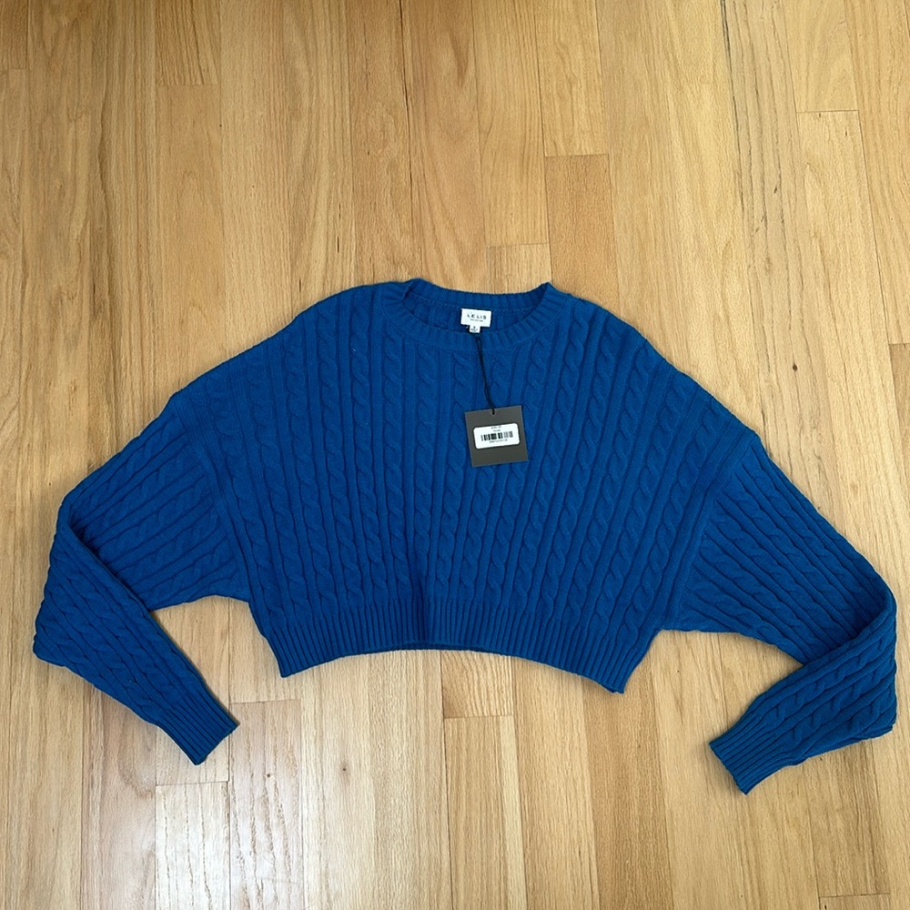 Blue sweater